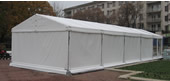 Малки Шатри и Халета широки 5 метра на секции по 3 метра. Алуминиевите шатри и халета се използват за спортно хале. Шатрата беше монтирана на площада в Русе.